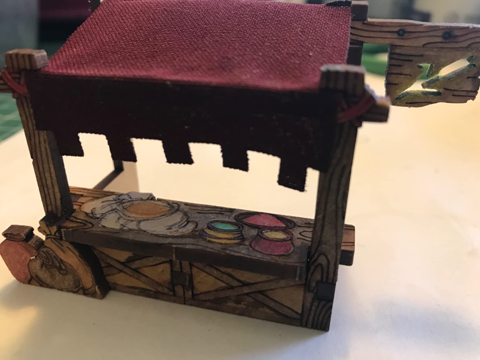 TowerRex Village DND Terrain 28mm Terrain DD Table Fantasy Miniature for Warhammer, Pathfinder, D&D customer photo 1