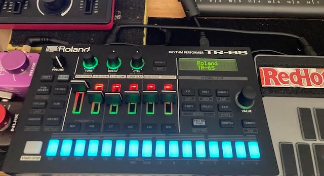Roland TR-6S Rhythm Performer | Compact Drum Machine with Six Tracks of Authentic TR Sounds including TR-808, CR-78 & More | Large Preset Sample Library | Editable FM Sound Engine | Advanced Sequencer customer photo 2