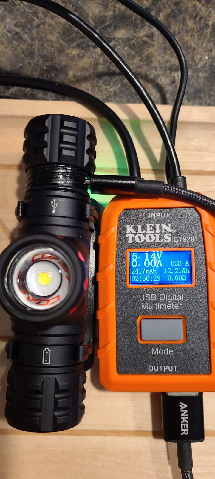 Coast XPH30R 1200 Lumen USB-C Rechargeable Headlamp with Twist Focus Beam and Magnetic Base, 4.37 oz. - Black customer photo 1