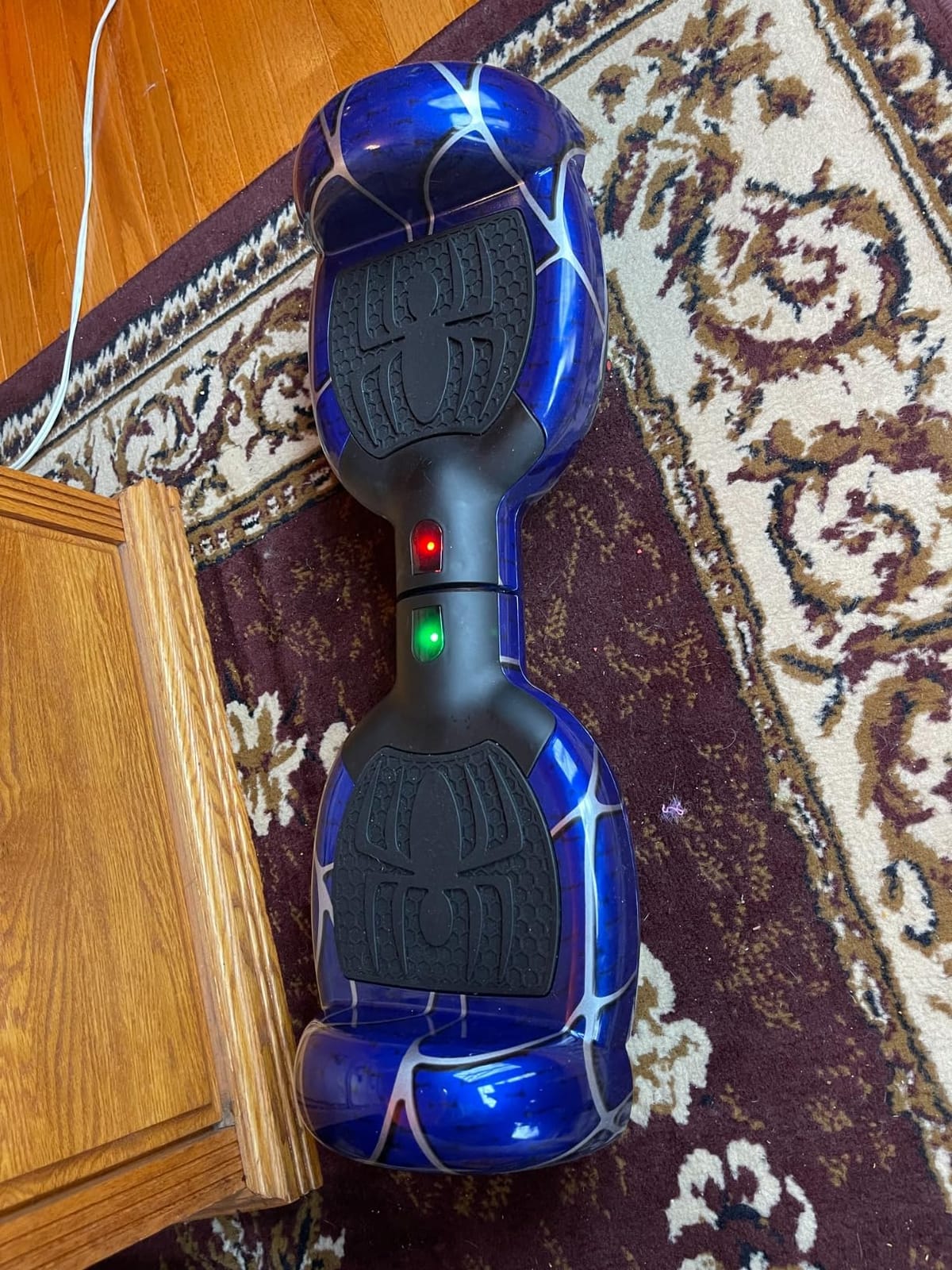 Spider-Pattern Hover Board, with Bluetooth Speaker & LED Lights customer photo 1