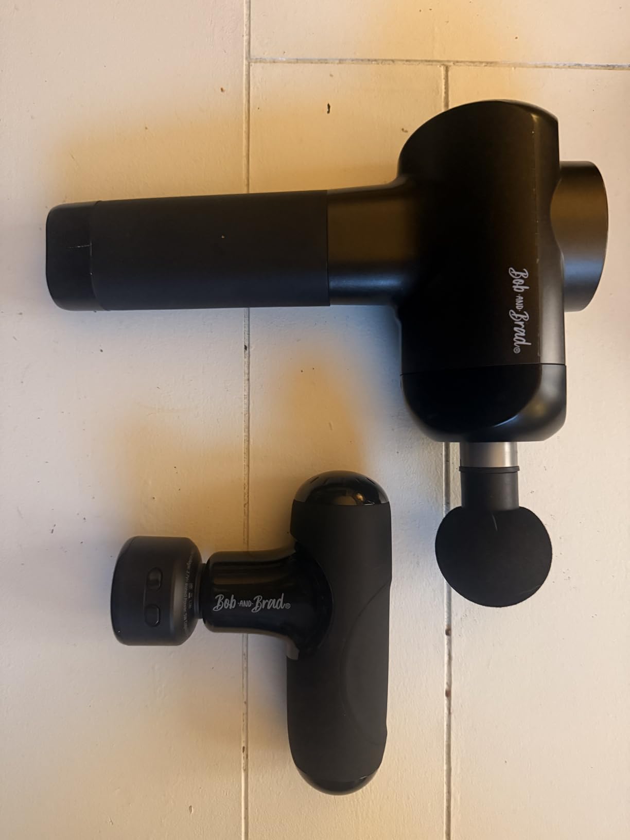 BOB AND BRAD Q2 Mini Massage Gun, Pocket-Sized Deep Tissue Massager Gun, Portable Percussion Muscle Massager Gun, Ultra Small & Quiet Muscle Massage Gun for Muscle Recovery with Carry Case customer photo 1
