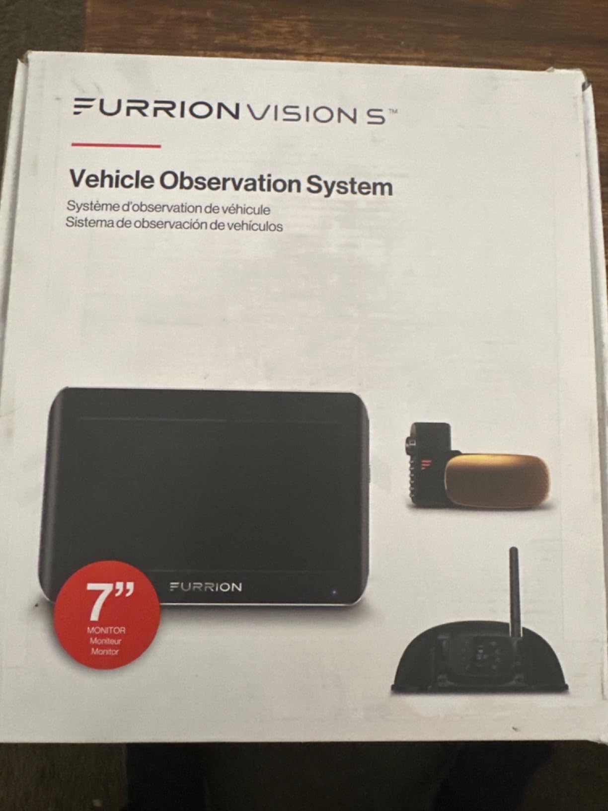 Furrion Vision S Wireless 3-Camera RV System with 7