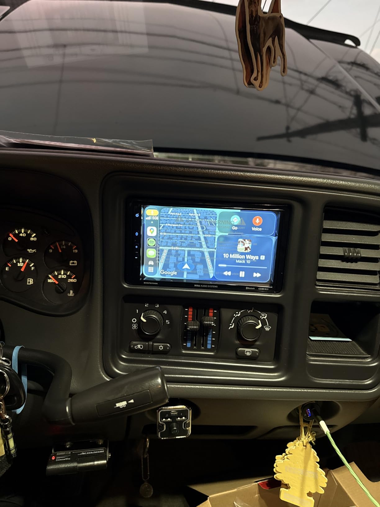 BOSS Audio Systems BVCP9700A CarPlay Android Car Stereo, 7 Inch Touchscreen customer photo 2