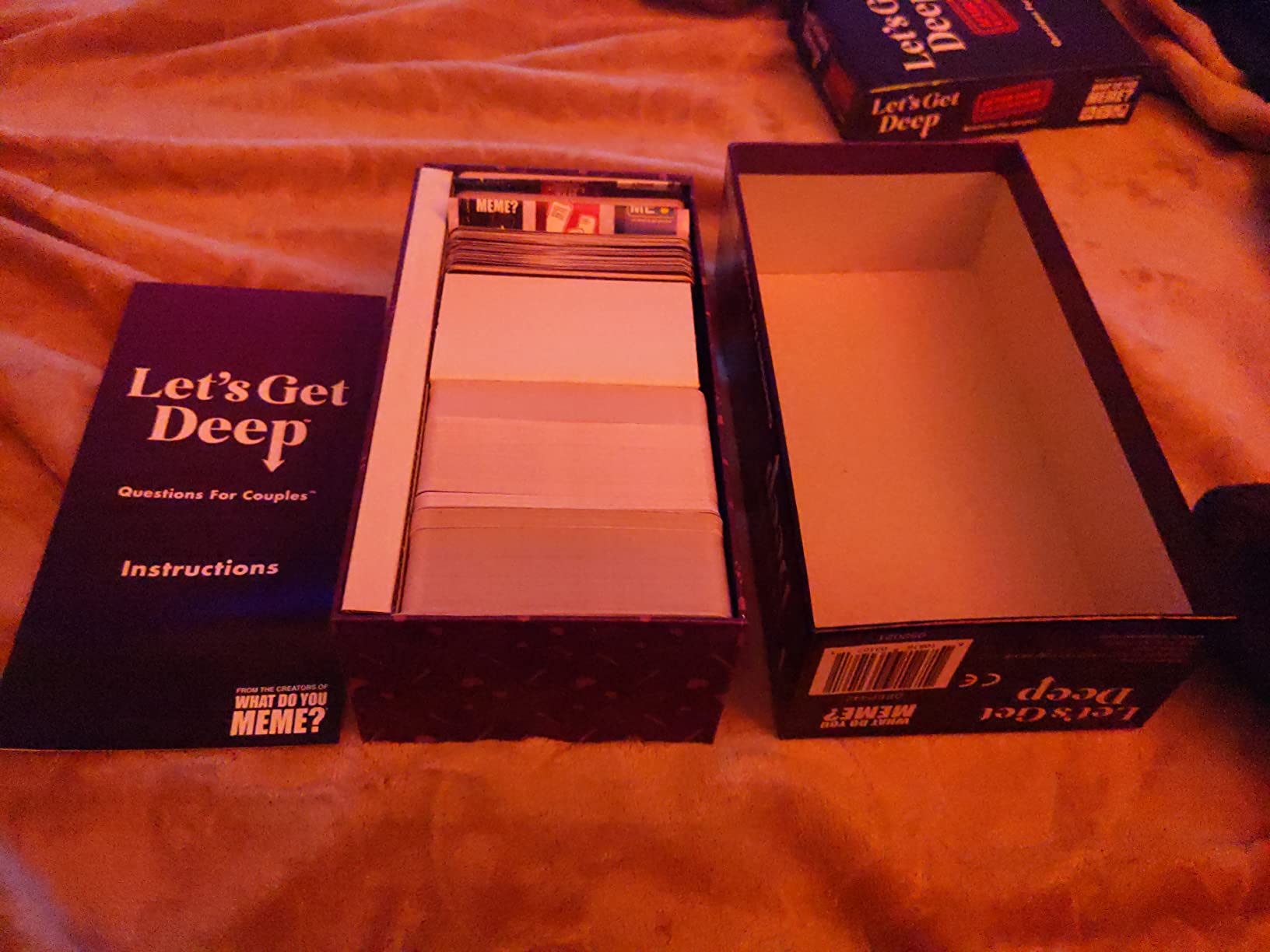 Let's Get Deep, A Question Card Game for Couples by Relatable customer photo 1