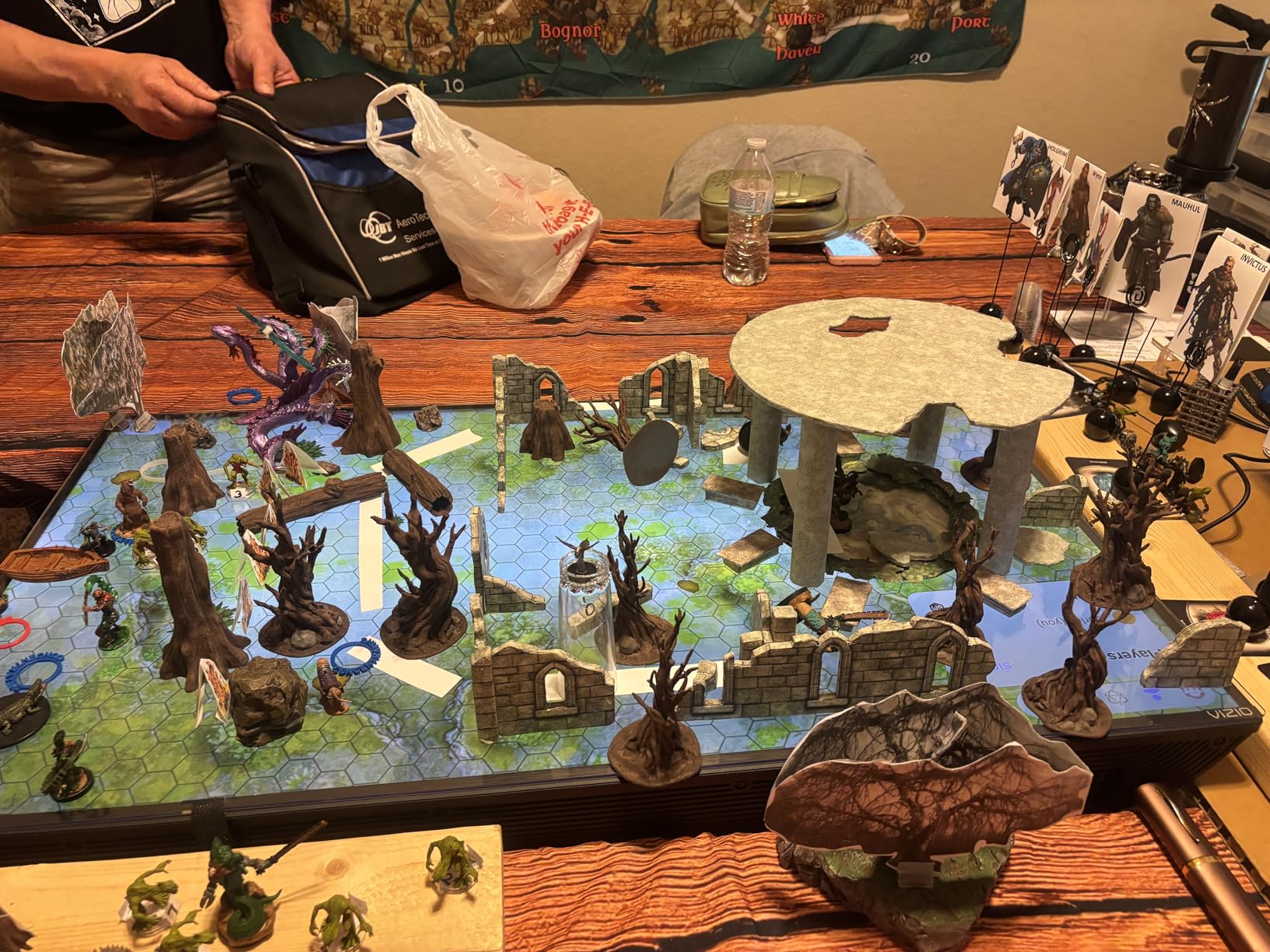 EnderToys Swamp Tree Trunks & Logs - DND Terrain - Tabletop RPG Scenery and Wargame Terrain for 28mm Miniatures customer photo 2