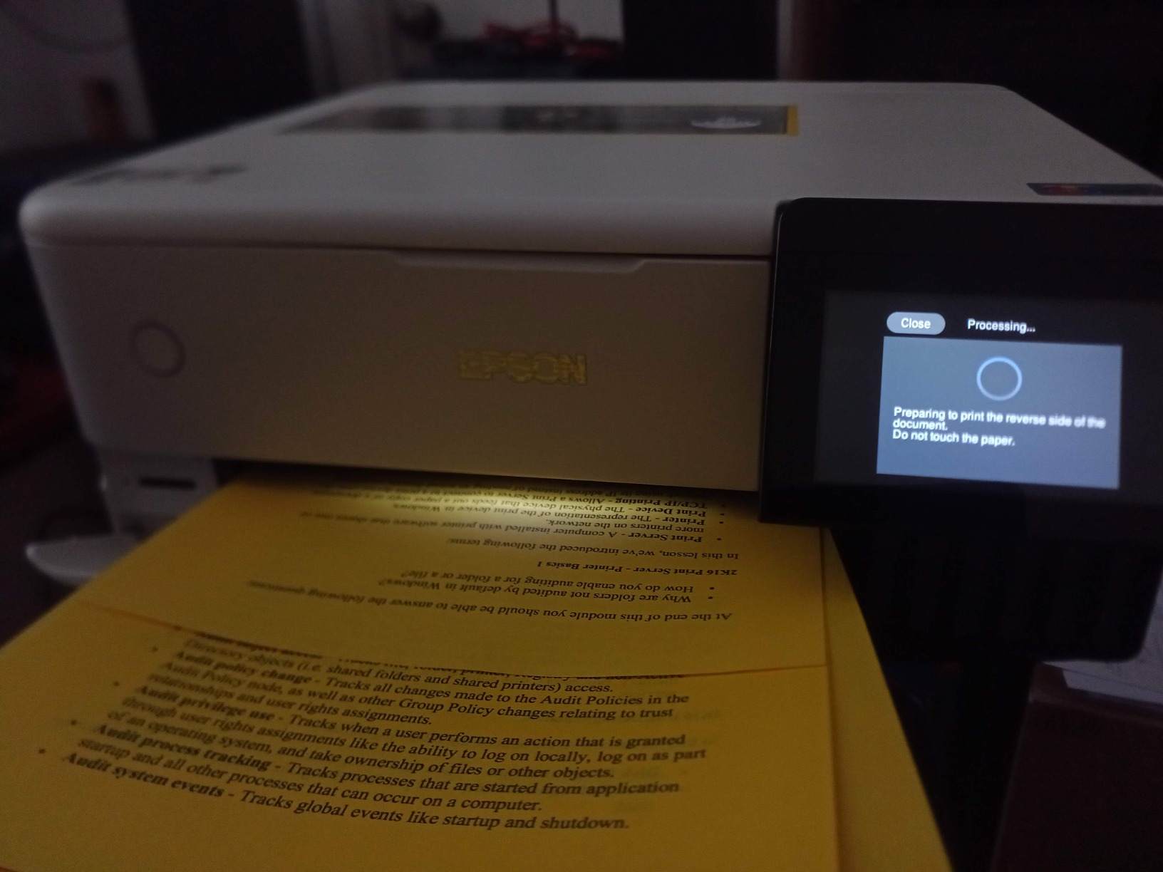 Epson EcoTank Photo ET-8500 Wireless Color All-in-One Supertank Printer customer photo 2