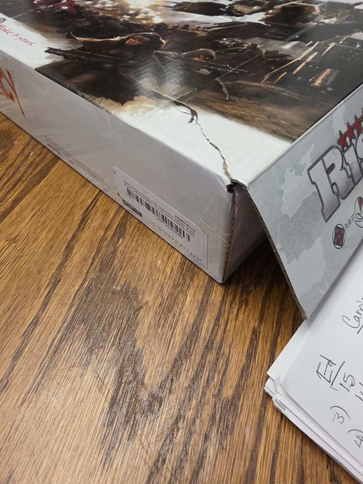Hasbro Gaming Avalon Hill Risk Legacy Strategy Tabletop Game, Immersive Narrative Game, Miniature Board Game for Ages 13 and Up, for 3-5 Players customer photo 2
