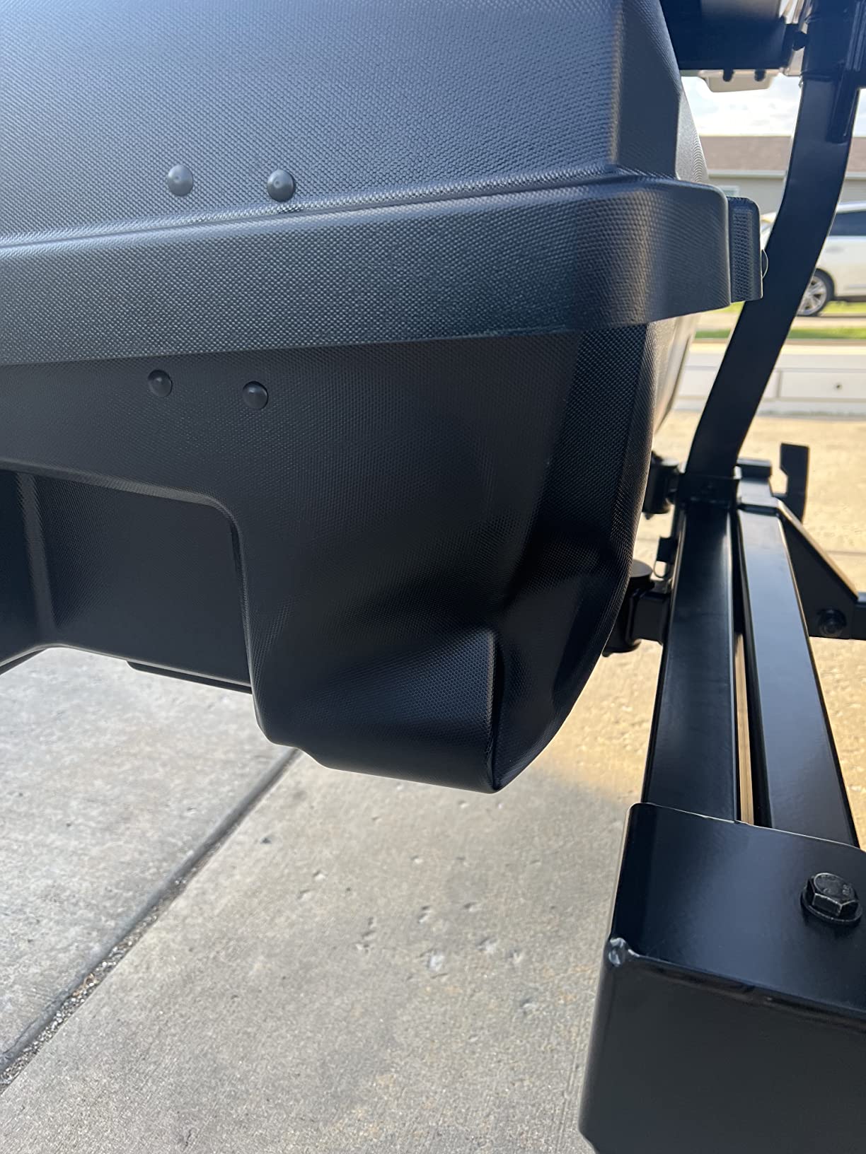 Yakima EXO GearLocker Cargo Carrier Hard Shell Box for SwingBase, Black customer photo 2