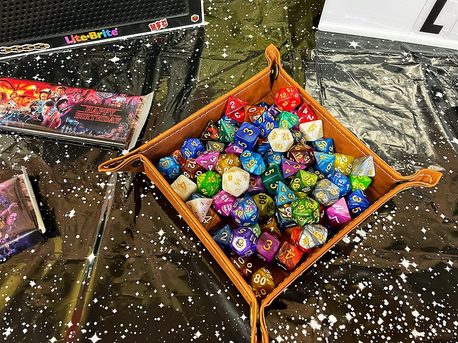 175 Pcs Bulk DND Dice Sets, Polyhedral RPG Dungeons and Dragons Dice, MTG customer photo 2