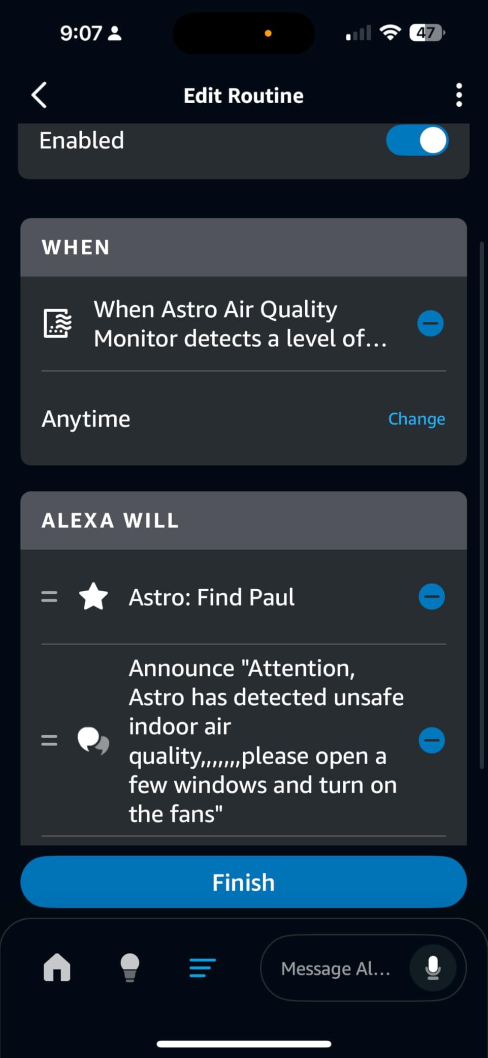Amazon Smart Air Quality Monitor – Know your air, Works with Alexa customer photo 2