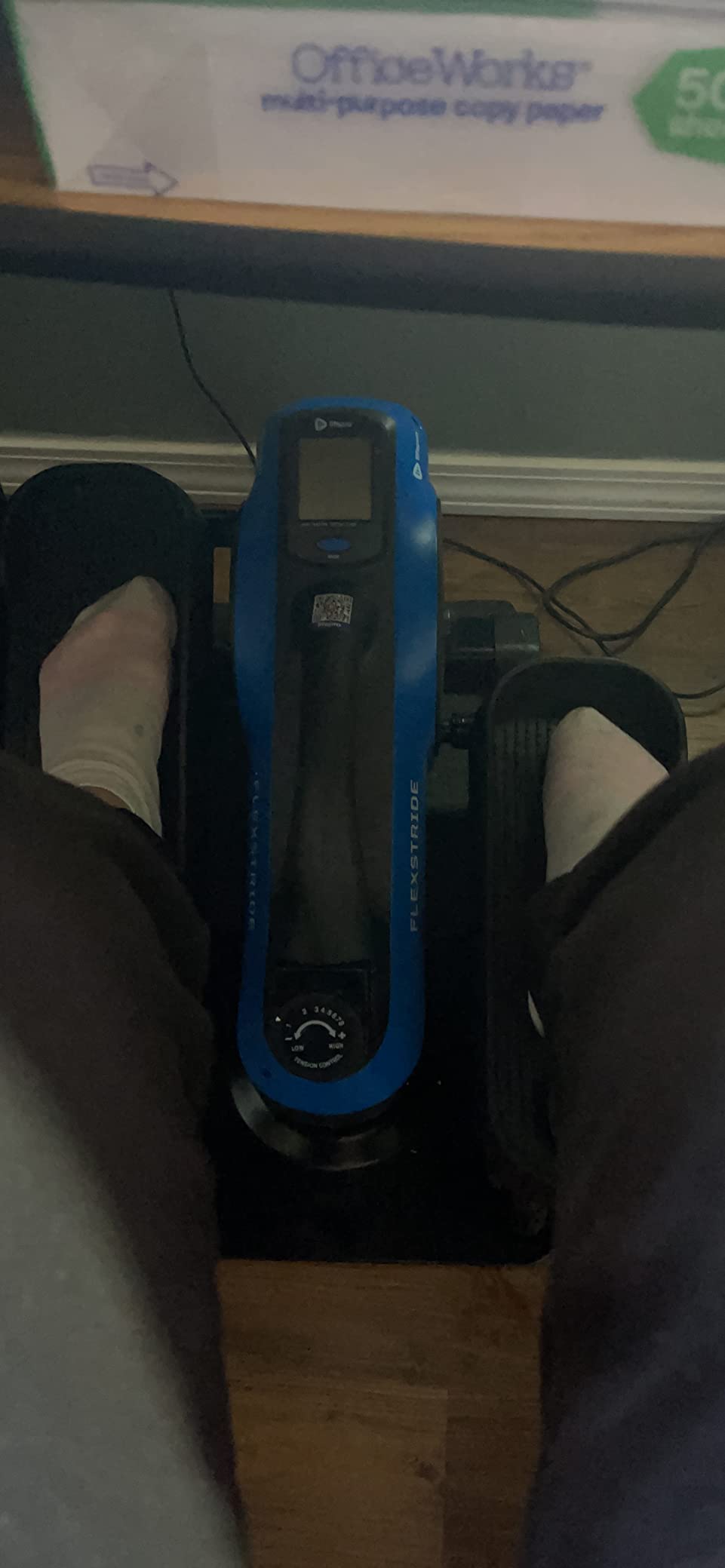 Lifepro Flexstride Under Desk Elliptical with Red Light Therapy Option customer photo 1
