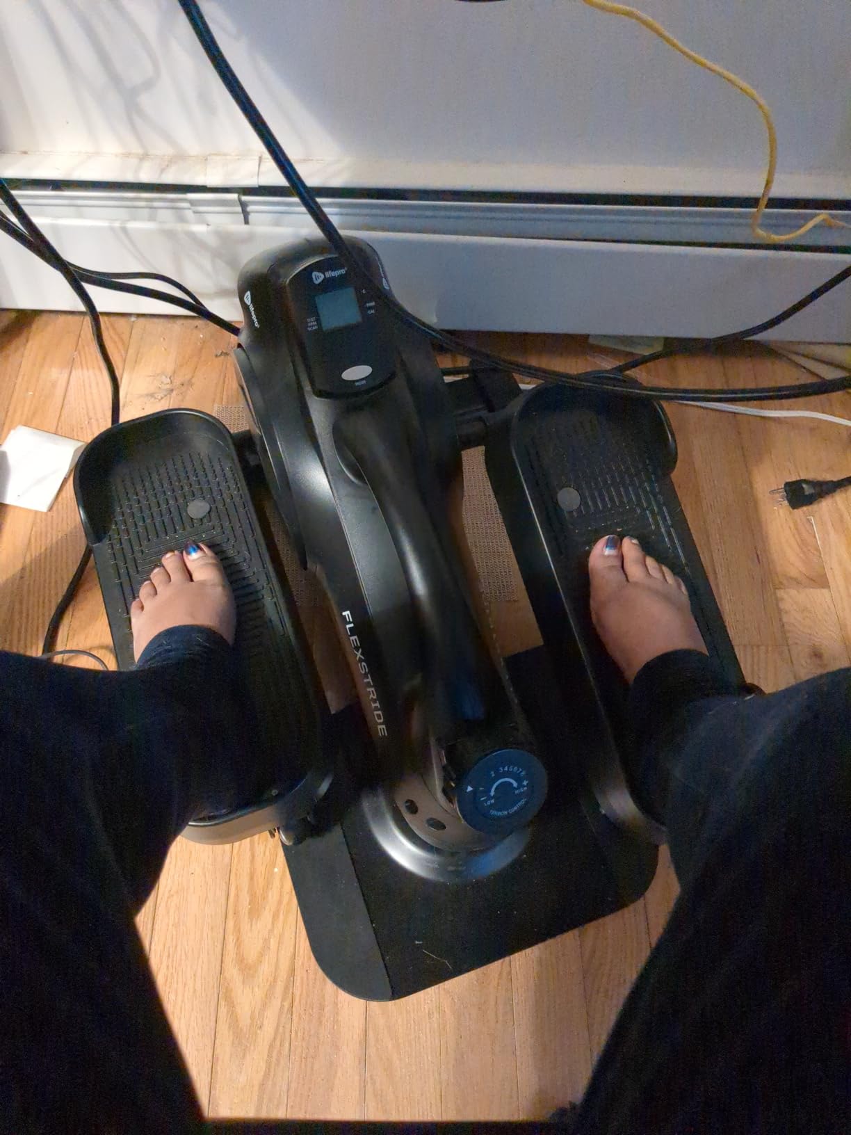Lifepro Flexstride Under Desk Elliptical with Red Light Therapy Option customer photo 2