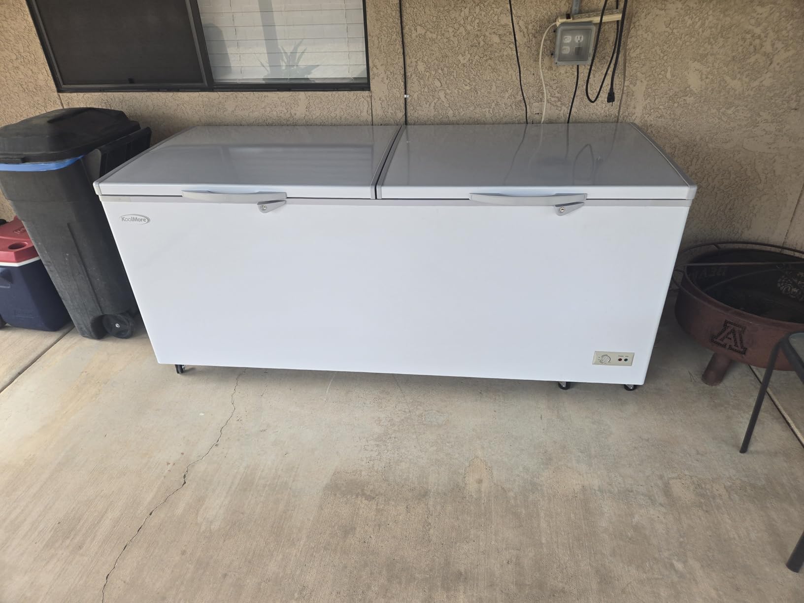KoolMore SCF-20C Chest Freezer, 20 cu. Ft, White customer photo 1