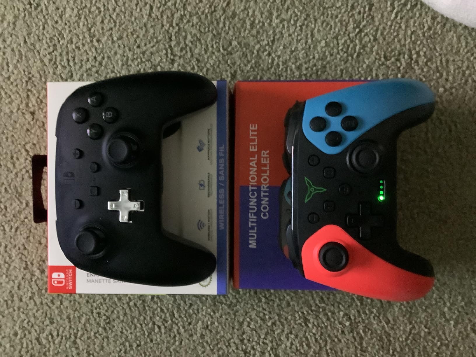 Wireless Switch Controller for Nintendo Switch/Switch 2/Lite/OLED Controller, Switch Controller with a Mouse Touch Feeling on Back Buttons, Extra Switch Pro Controller with Wake-up,Programmable, Turbo Function customer photo 2