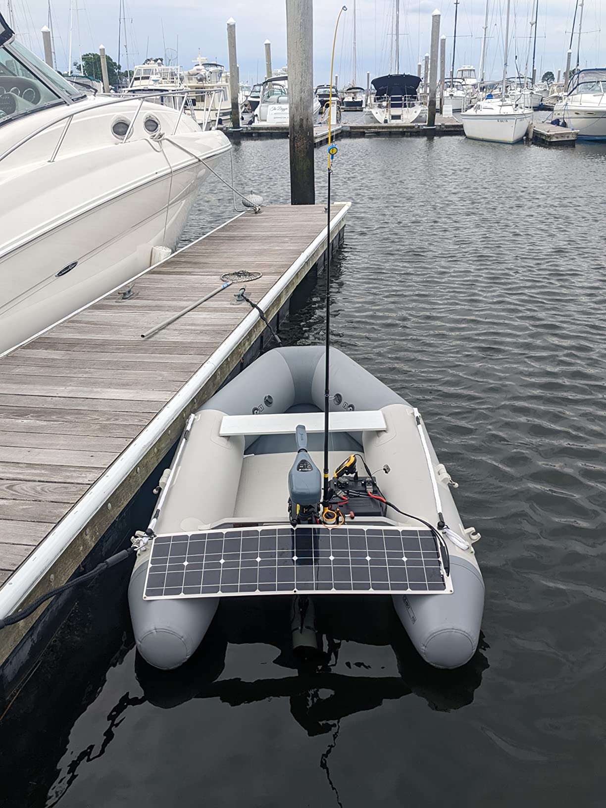 Bungee Dock Line Boat Accessories - Pontoon, Jet Ski, Kayak Accessories with 316 Stainless Steel Clip customer photo 1