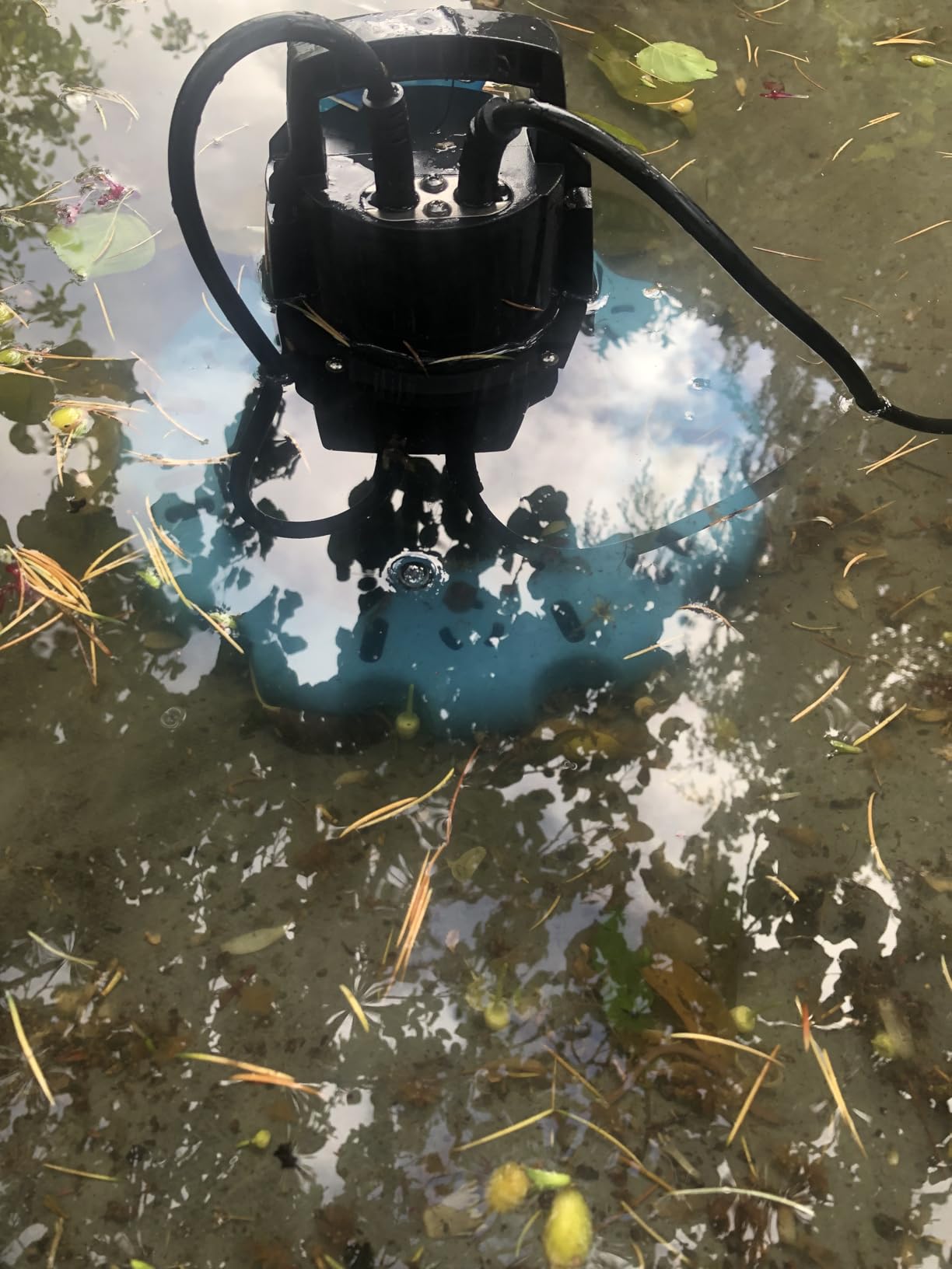 Acquaer Submersible Water Pump 1/6 HP Sump Pump Thermoplastic Utility Pump Small Electric Water Pump 1750GPH Water Remove for Basement Hot Tubs Garden Pool Cover Draining with 10 ft Cord customer photo 2