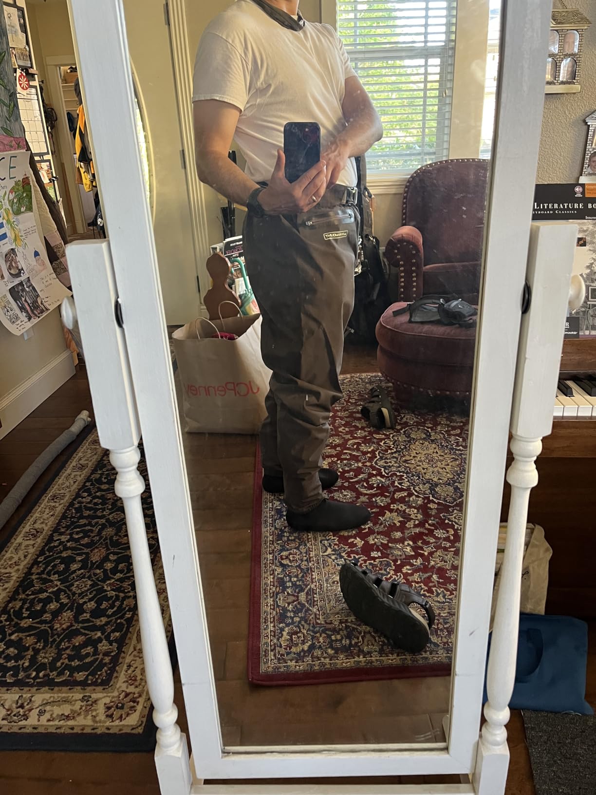 Paramount Outdoors Fast Eddy Waist High Stockingfoot Breathable Wader Pant customer photo 2