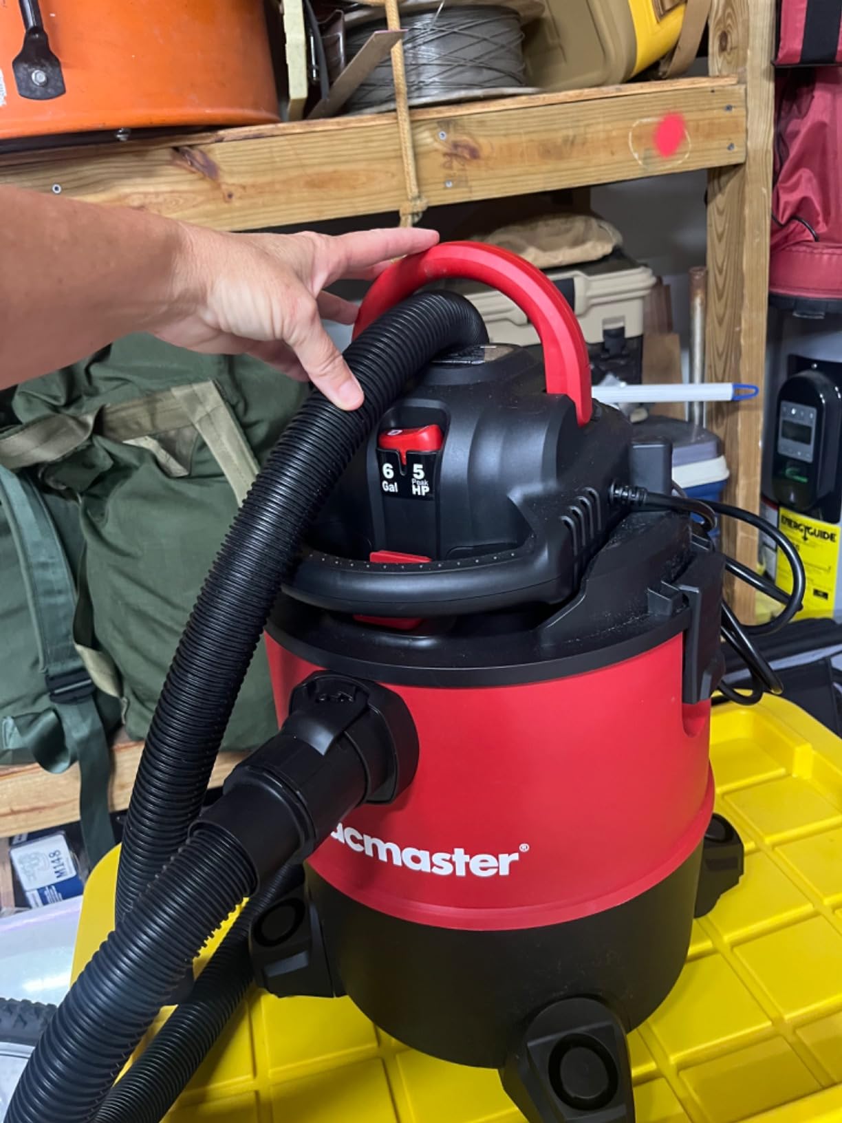 Vacmaster VBVB611PF 1101 6 Gal 5 Peak HP Wet/Dry Vac w. Detachable Blower customer photo 1