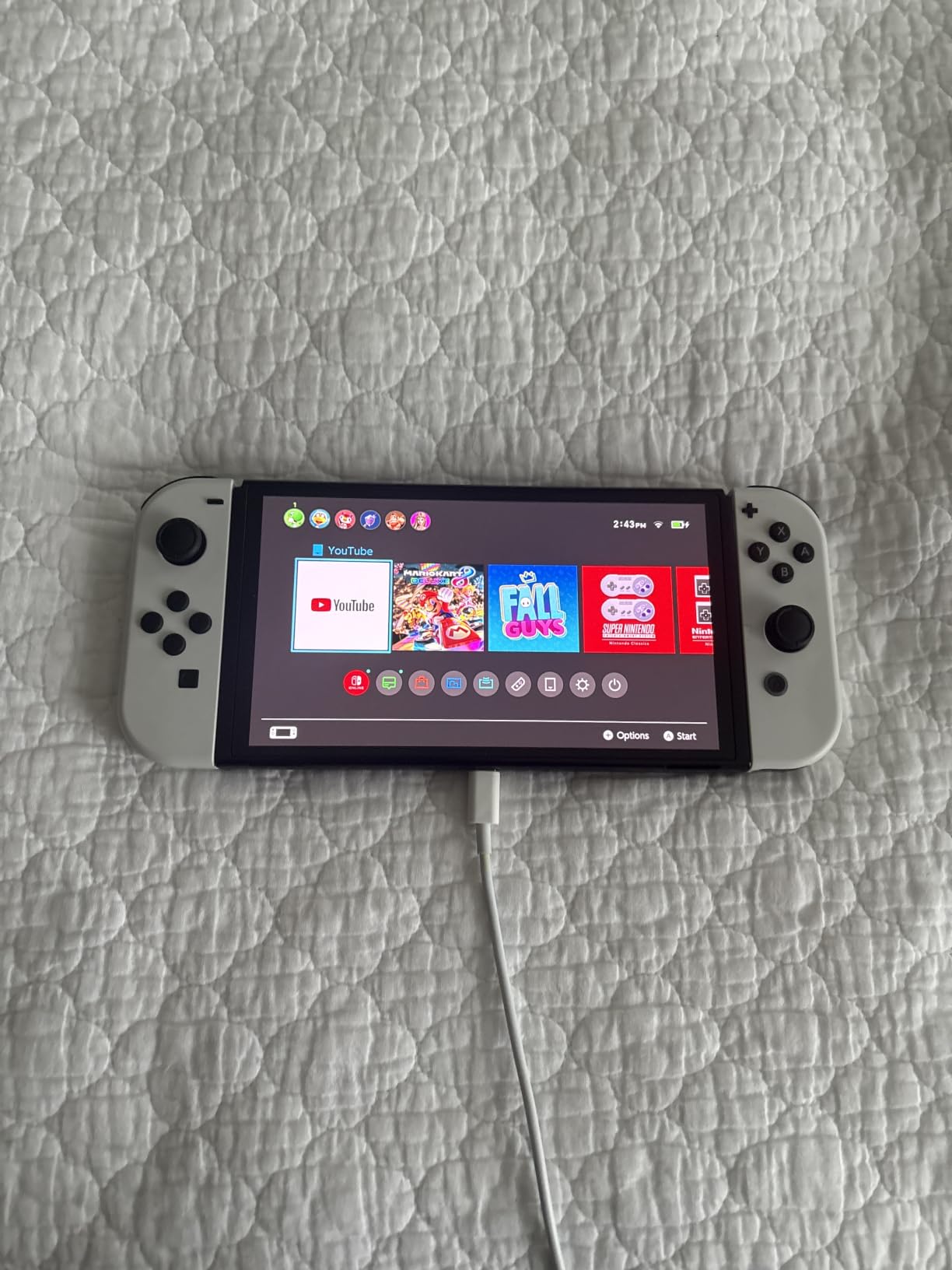 Nintendo Switch – OLED Model w/White Joy-Con customer photo 1