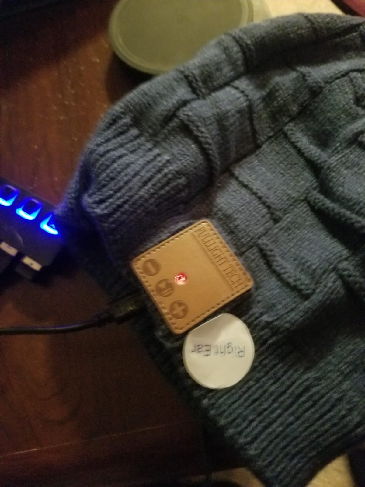 Bluetooth Beanie Hat Headphones, 23H Playtime, Cool Christmas Tech Gifts customer photo 1