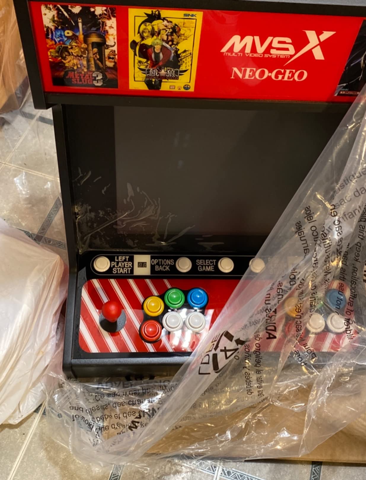 NEOGEO MVSX Arcade and Base with 50 Pre-Loaded SNK Retro Games, 17