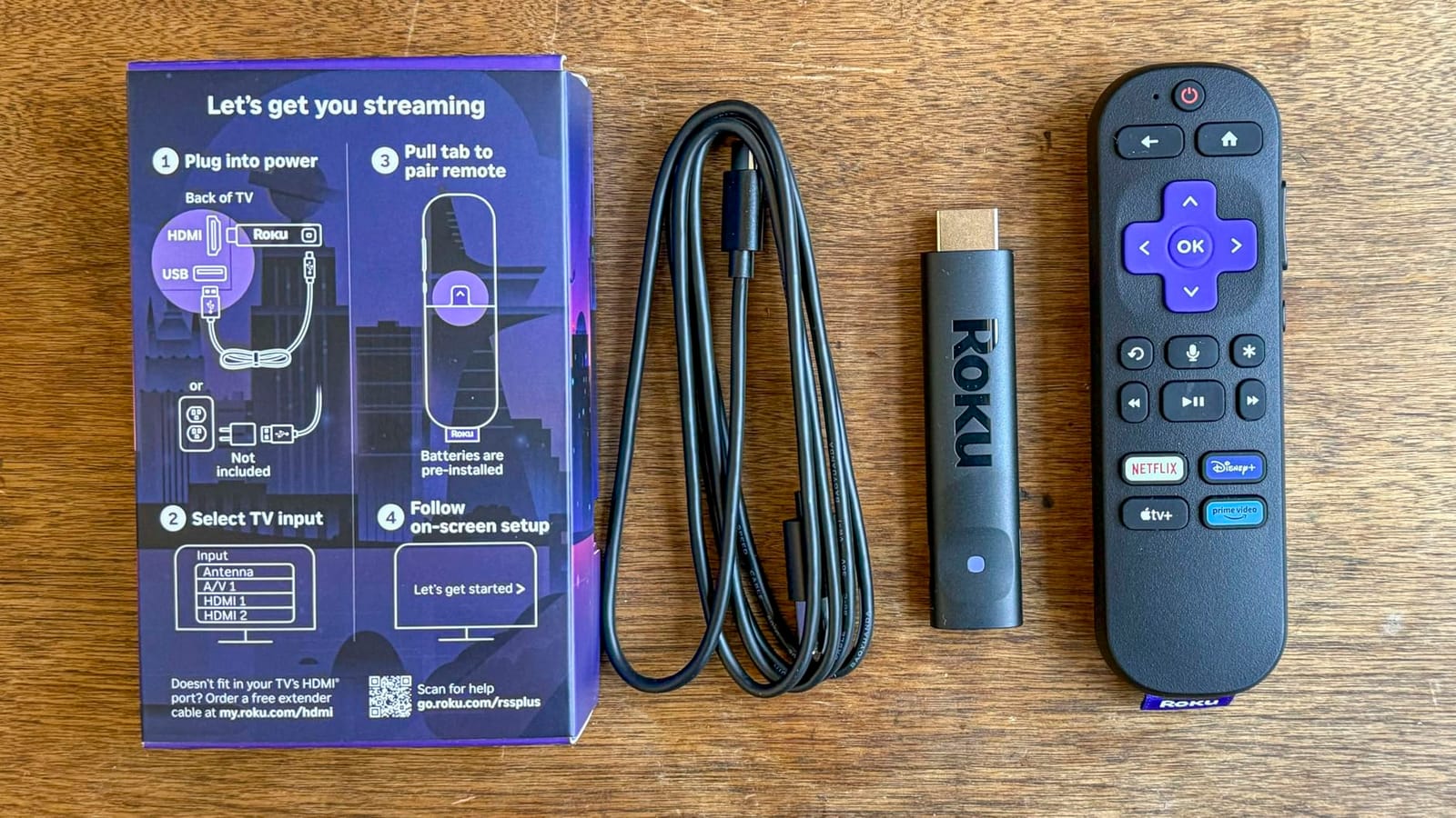 Roku Streaming Stick 4K with Voice Remote - HDR10+ & Dolby Vision customer photo 2