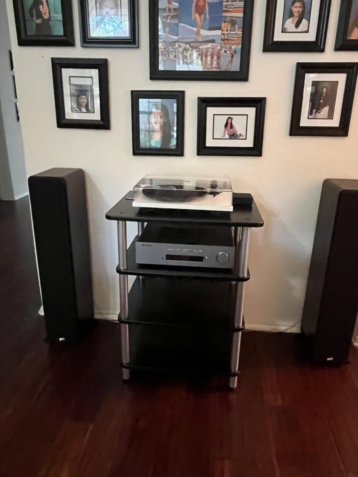 Polk Audio Signature Elite ES50 Tower Speaker, Single, Contemporary Walnut customer photo 2