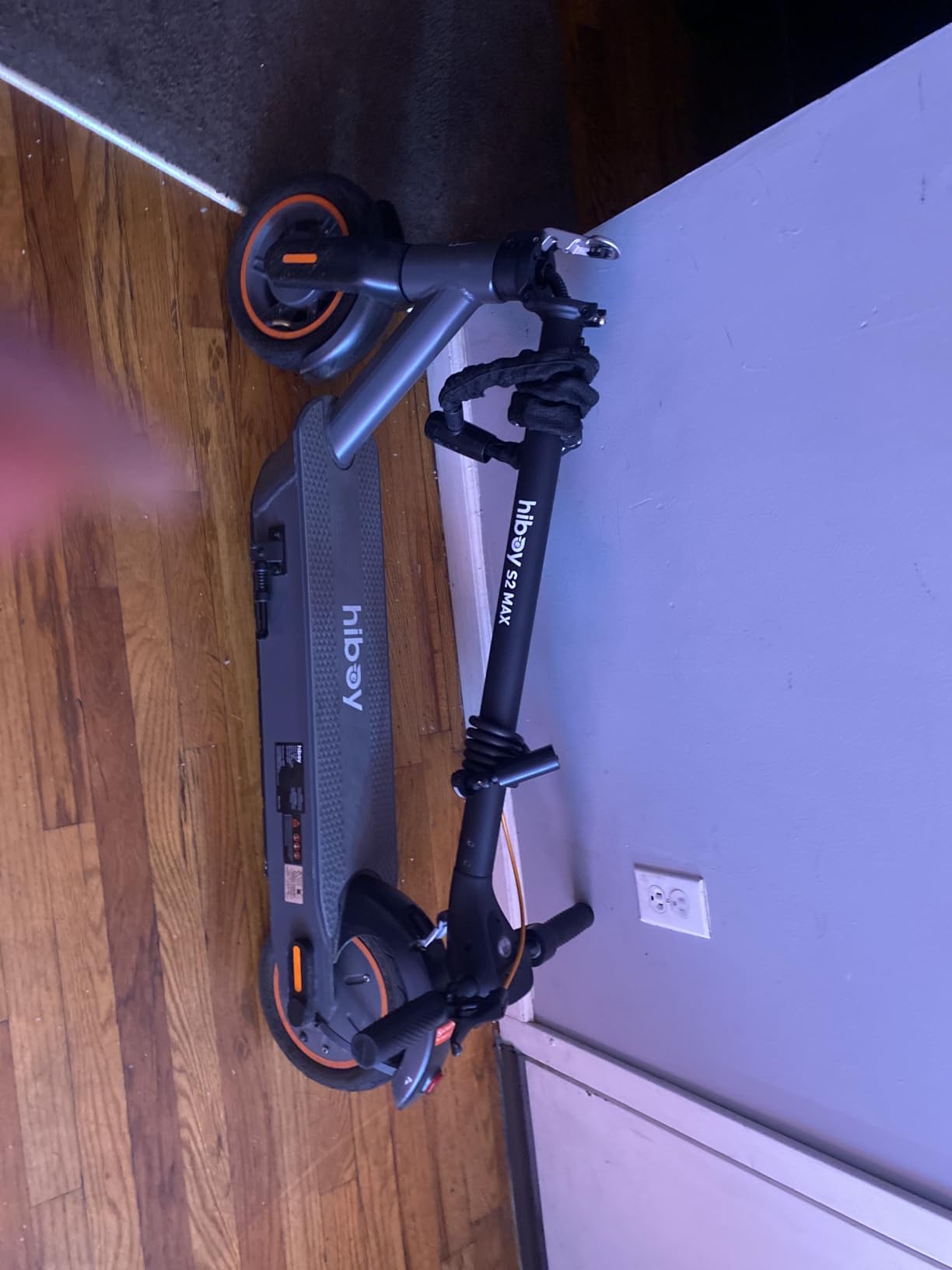 Hiboy S2 MAX Adult Electric Scooter, 500W Motor, 40.4 Miles Long Range customer photo 2