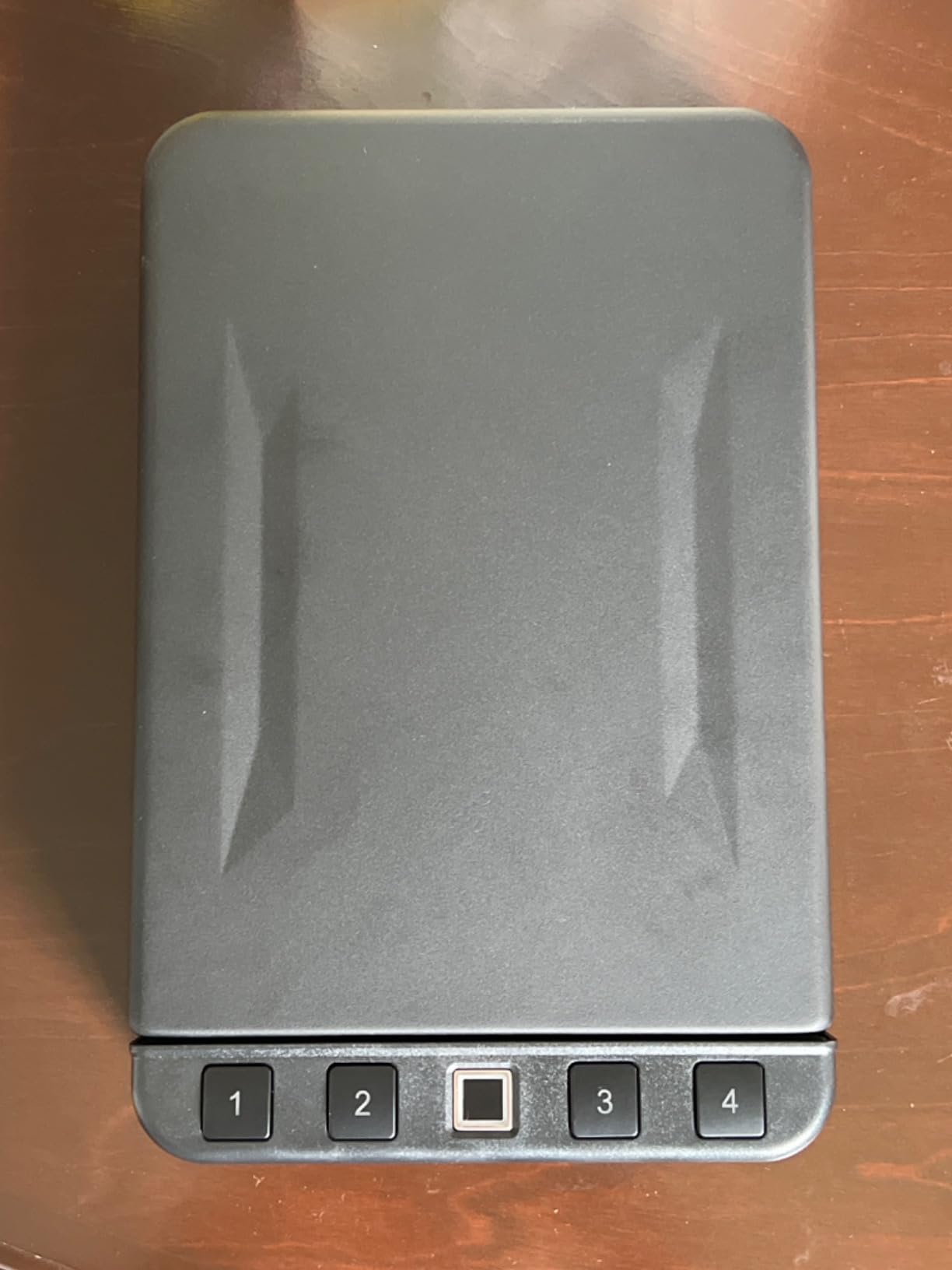 Biometric Gun Safe for Pistols, Fingerprint Handgun Safe Firearm Lock Box customer photo 1