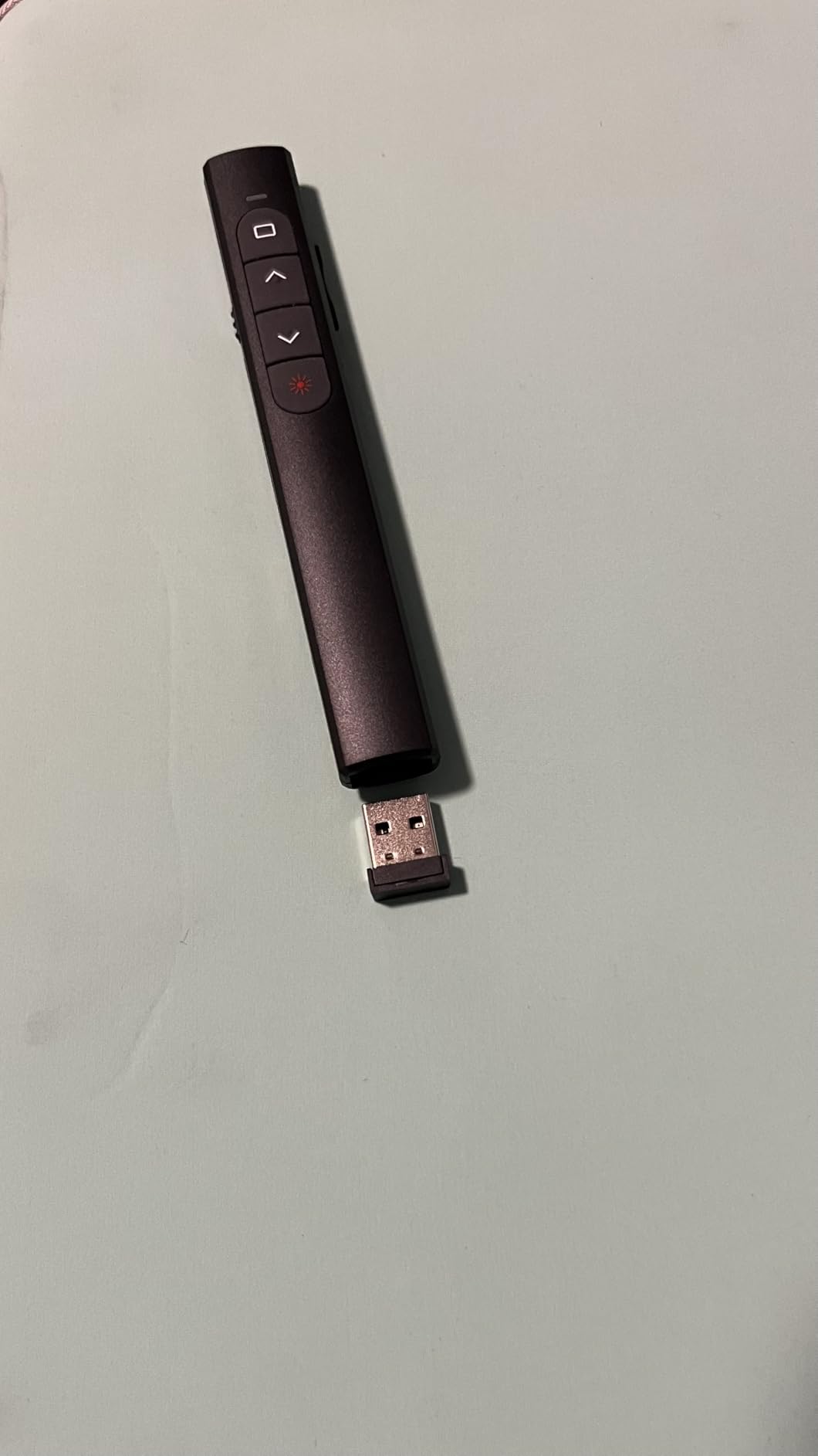 Wireless Presenter Remote, Presentation Clicker with Hyperlink & Volume Remote Control PowerPoint Office Presentation Clicker for Keynote/PPT/Mac/PC/Laptop(Battery Included) customer photo 1