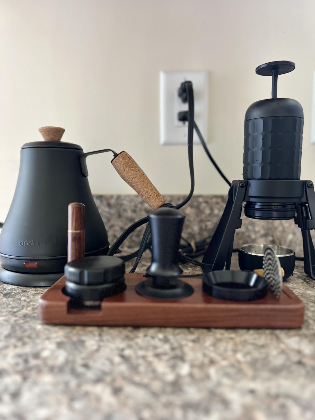 STARESSO PLUS SP300 Manual Espresso Machine, Portable Coffee Maker customer photo 1