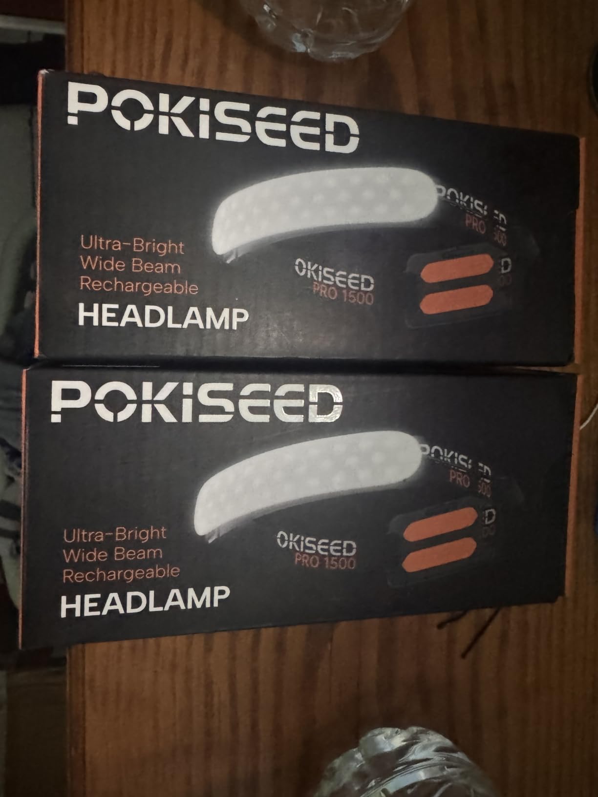 LED Headlamp Rechargeable, Super Bright 1500 Lumens 230° Wide Beam Headlamp, 3 Modes IPX6 Waterproof Lightweight Head Light with Taillight & Clips for Camping, Running,Fishing, Outdoors, Hard Hat Work customer photo 2