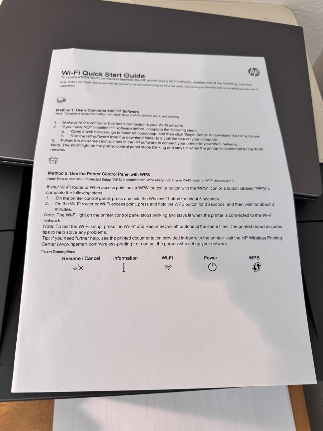 HP Laserjet Pro 3001dw Wireless Black & White Printer, Best-for-Office (3G65OF) customer photo 1