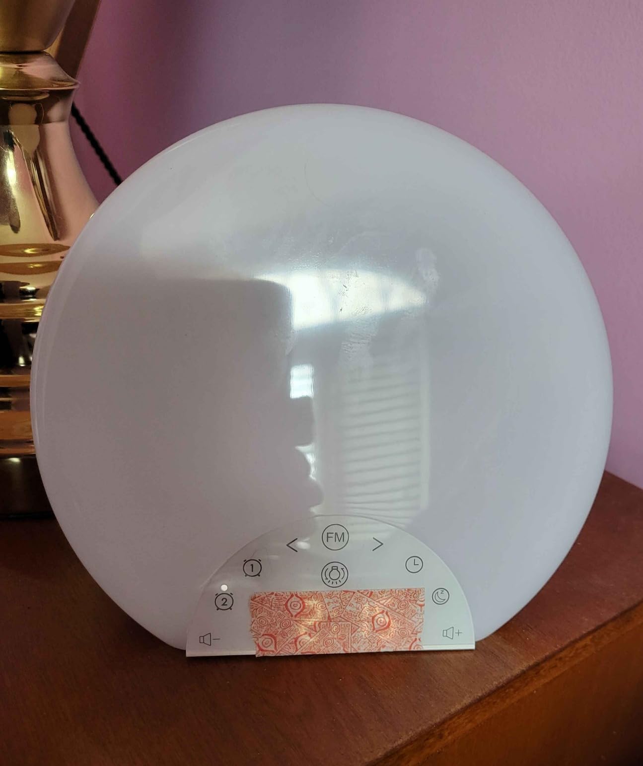 ANTDALIS Sunrise Alarm Clock Wake Up Light for Kids, Adults, Heavy Sleepers with Dual Alarms, Snooze, Sleep Aid with 7 Nature Sounds for Bedrooms with 8 Colors Night Light, FM Radio, Gift Ideas customer photo 1