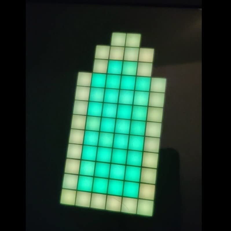 Divoom Pixoo LED Pixel Display Panel for RGB Light Bars, Gaming Decor Gift | Smart App Control, Cool Animations, PC & TV Desk Setup, RGB Light Bar Decor, Gaming Room Display customer photo 1