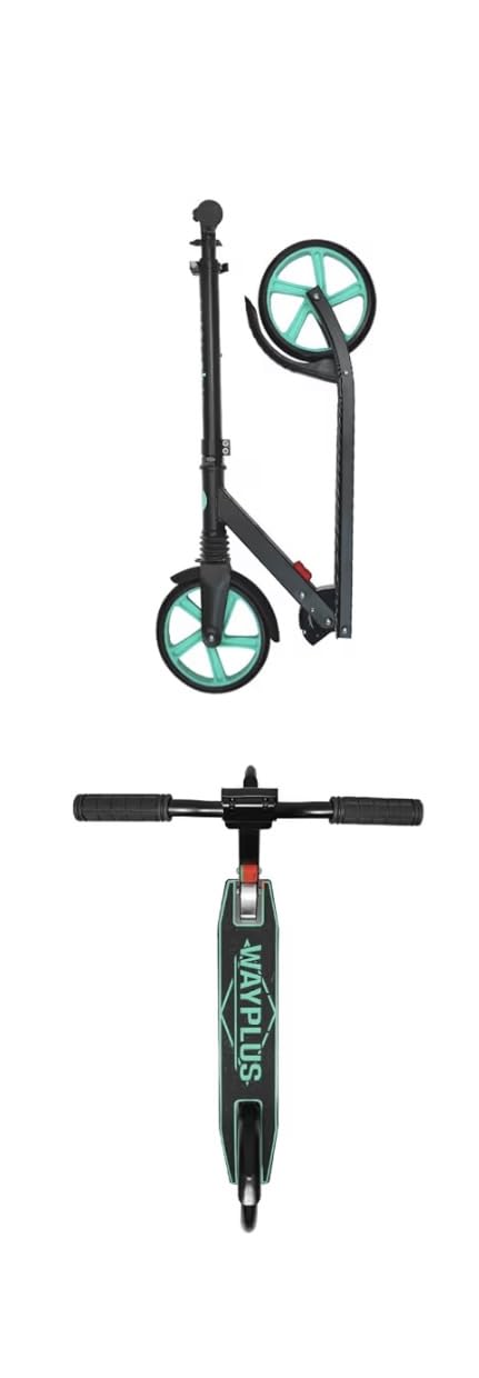 WAYPLUS Kick Scooter for Ages 6+,Kid,Teens & Adults.8 Big Wheels,240lb customer photo 1