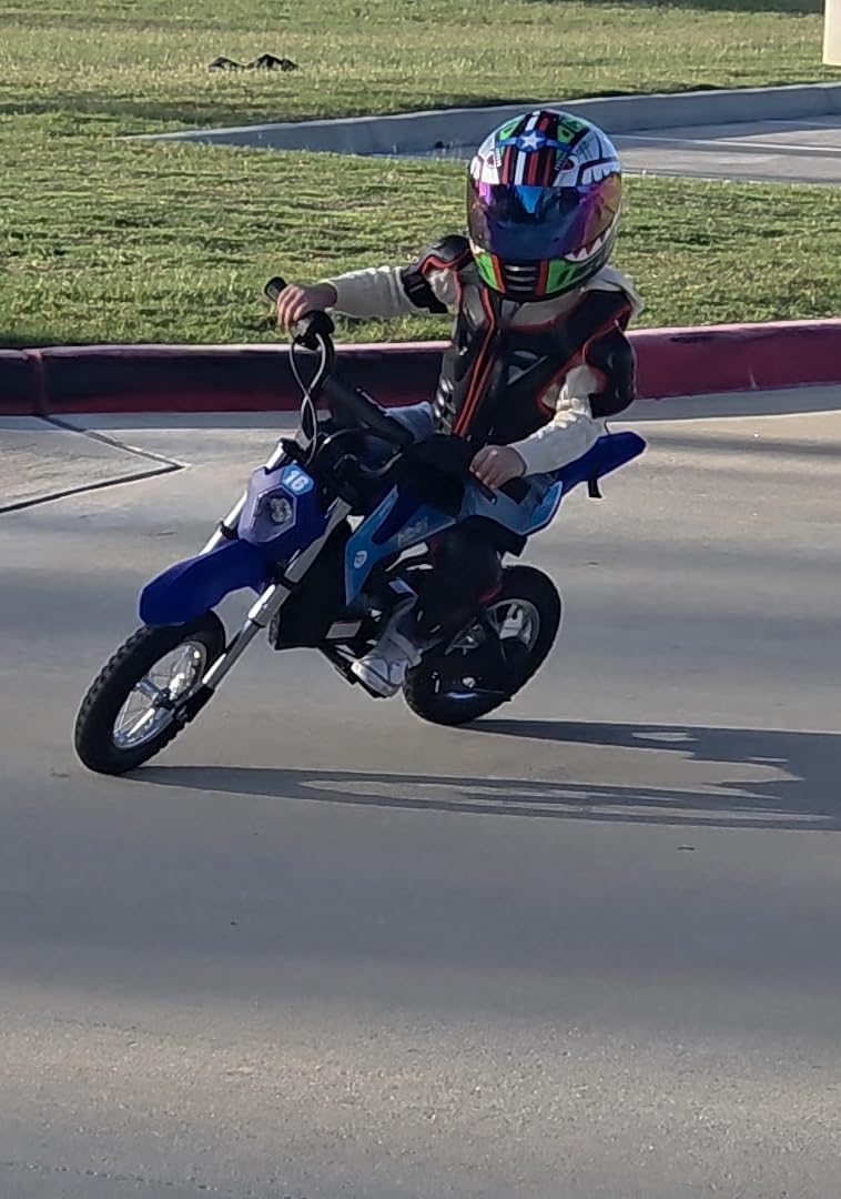 Hiboy DK1 36V Electric Dirt Bike for Kids, 300W & 15.5 MPH, Ages 3-10 customer photo 1