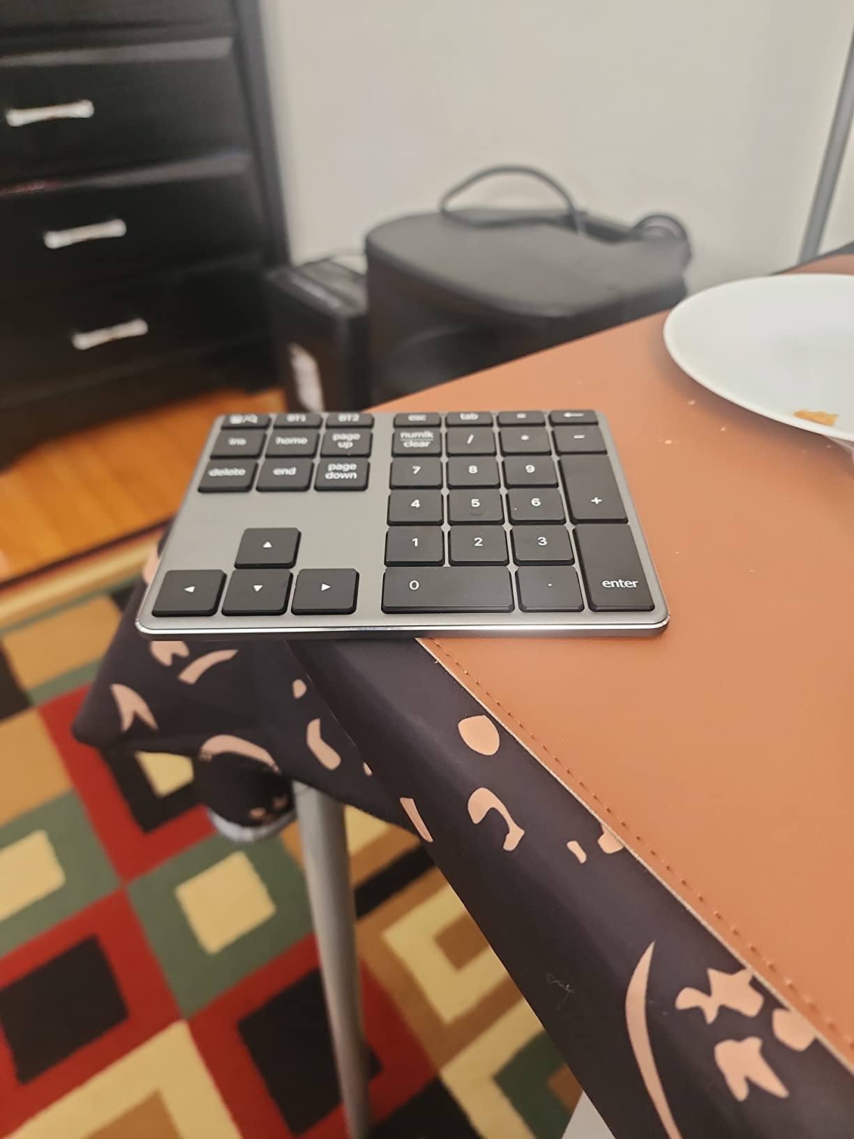 iClever Bluetooth Number Pad for Laptop, Aluminum Wireless Numeric Keypad customer photo 1