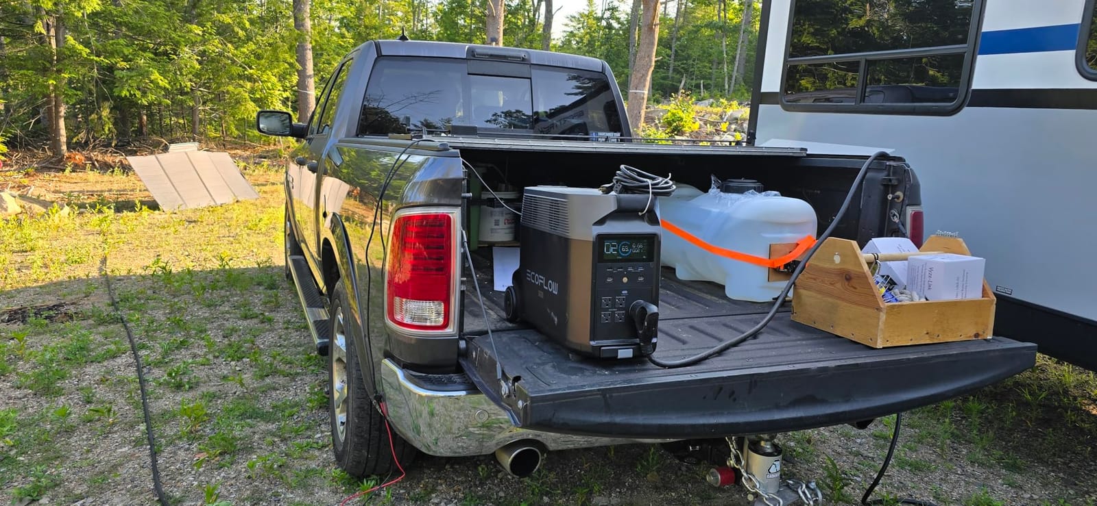 EF ECOFLOW Solar Generator 3.6KWh DELTA Pro with 400W Portable Solar Panel customer photo 1