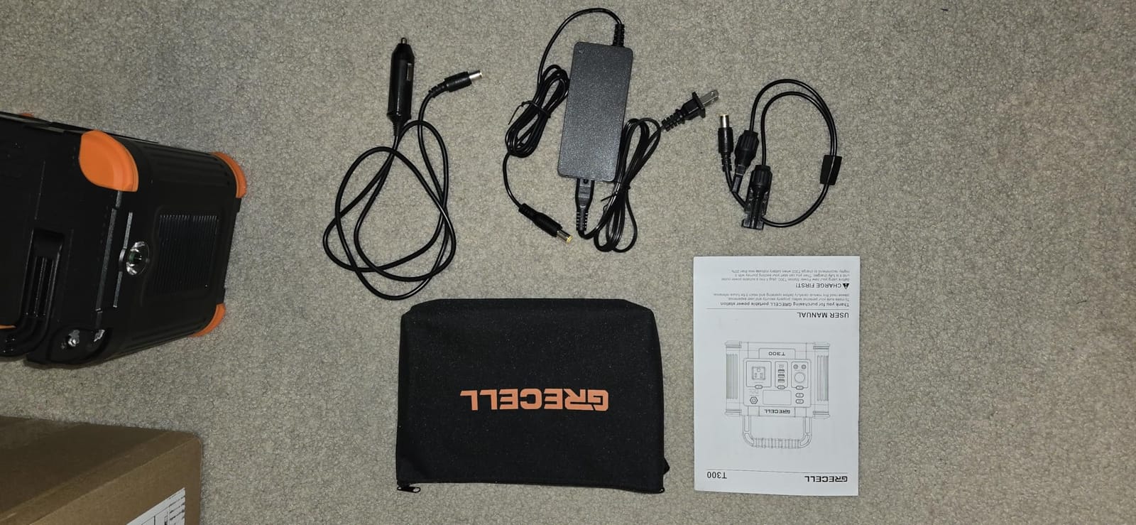 Portable Power Station 330W, GRECELL 230.88Wh Solar Generator customer photo 1