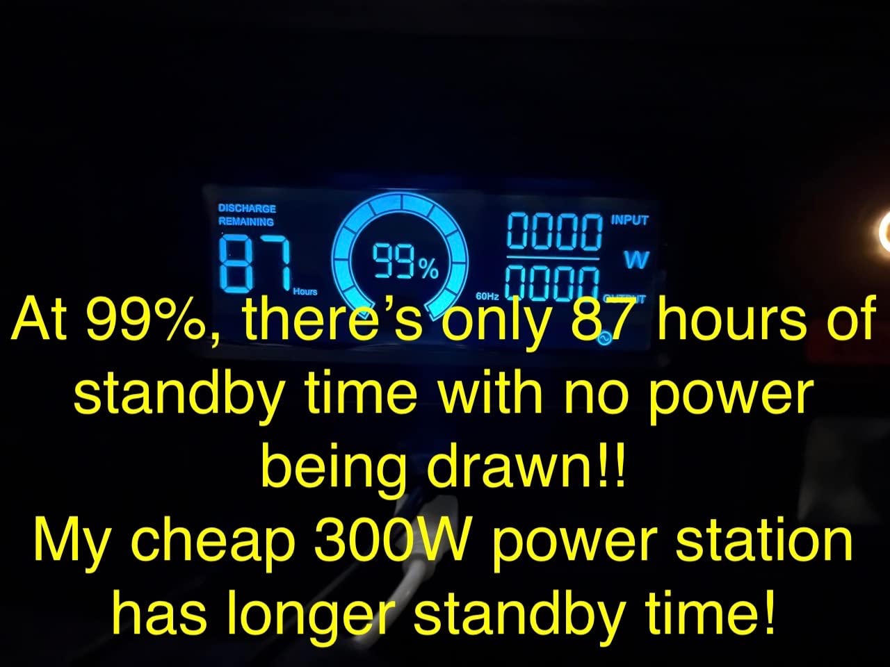 Portable Power Station 330W, GRECELL 230.88Wh Solar Generator customer photo 2
