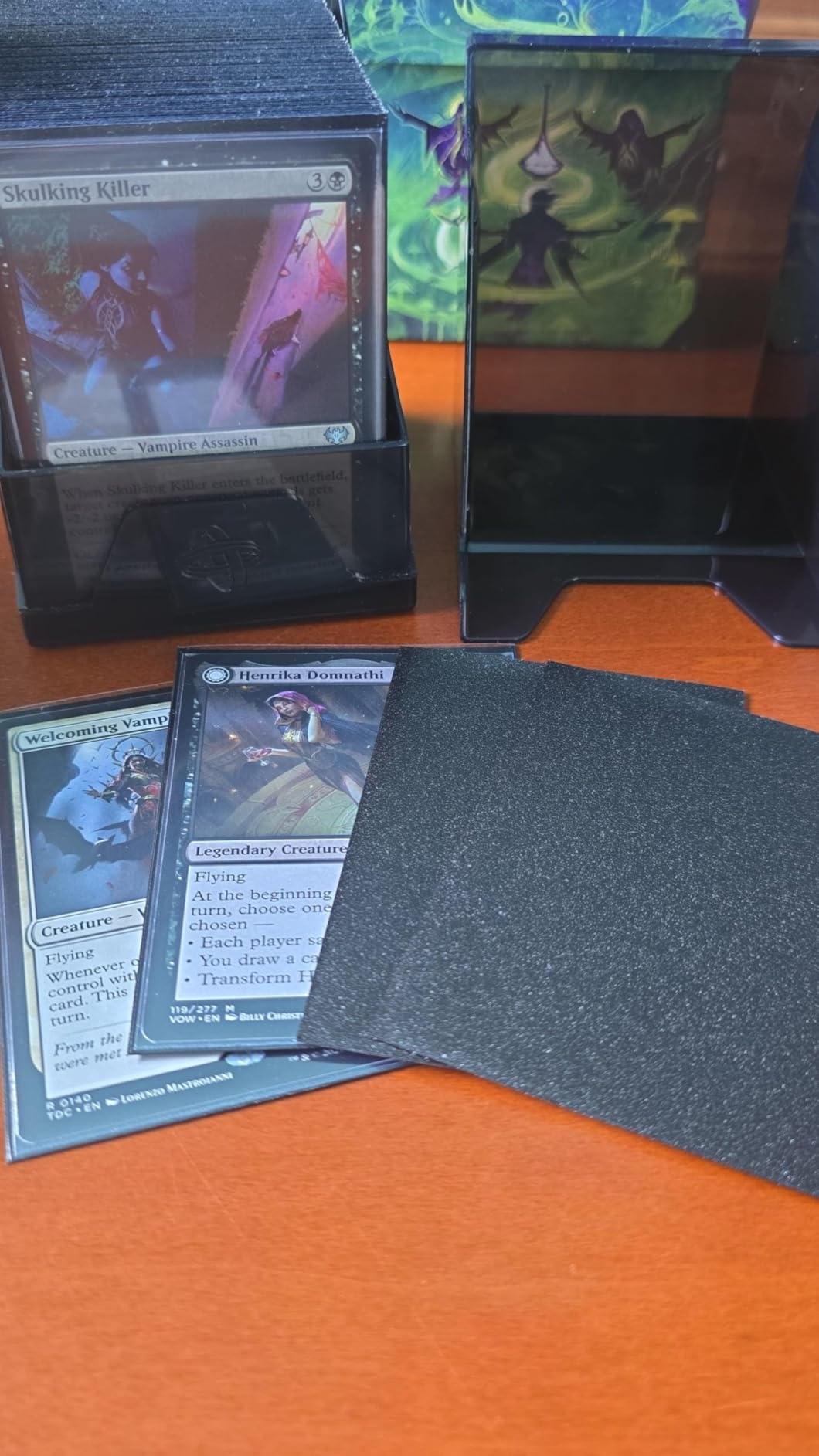 Dragon Shield | Standard Size Card Matte Sleeves | 100 CT - Smooth & Tough Premium TCG Sleeves | Compatible with Pokemon, Flesh & Blood, One Piece & Magic the Gathering | Blood Red customer photo 2