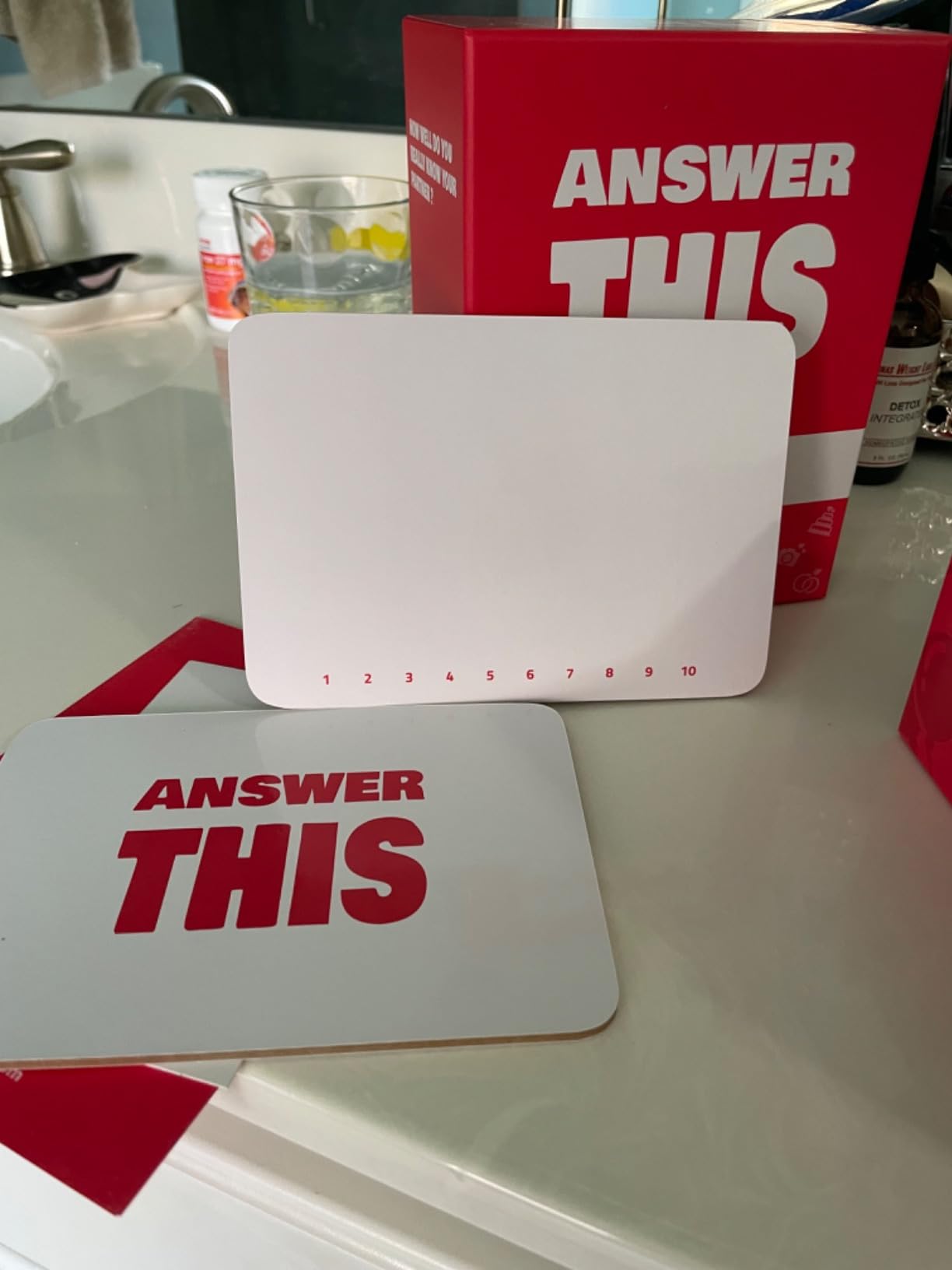 Answer This - Couples Game - Do You Really Know Your Partner? - 150 Conversation Cards for Date Night or Valentines – Anniversary or Engagement Gift for Adults customer photo 2