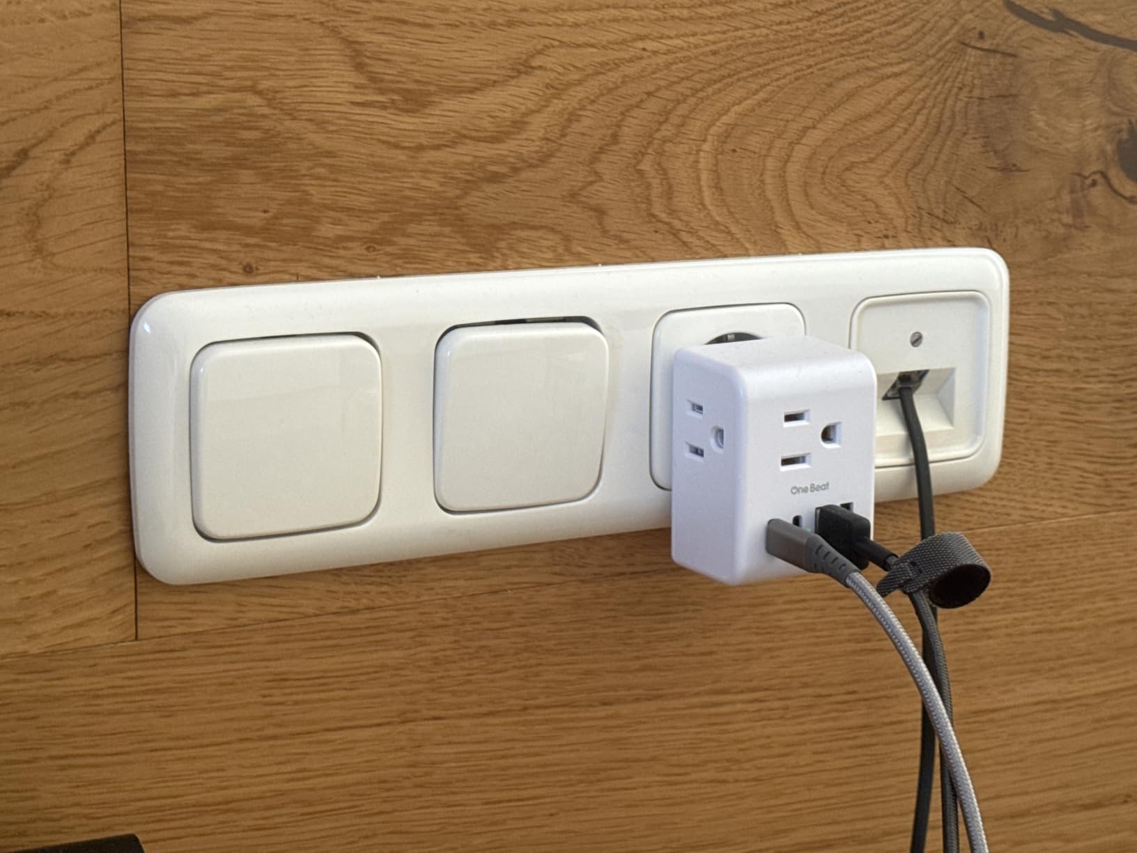 2 Pack European Travel Plug Adapter, Type C Plug Adapter Travel Essentials customer photo 2