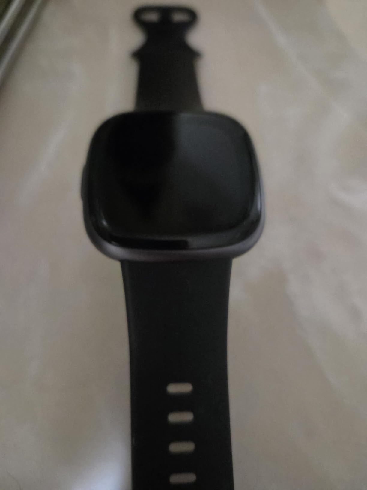 Google Fitbit Versa 4 Fitness Smartwatch - Pink Sand/Copper Rose customer photo 2