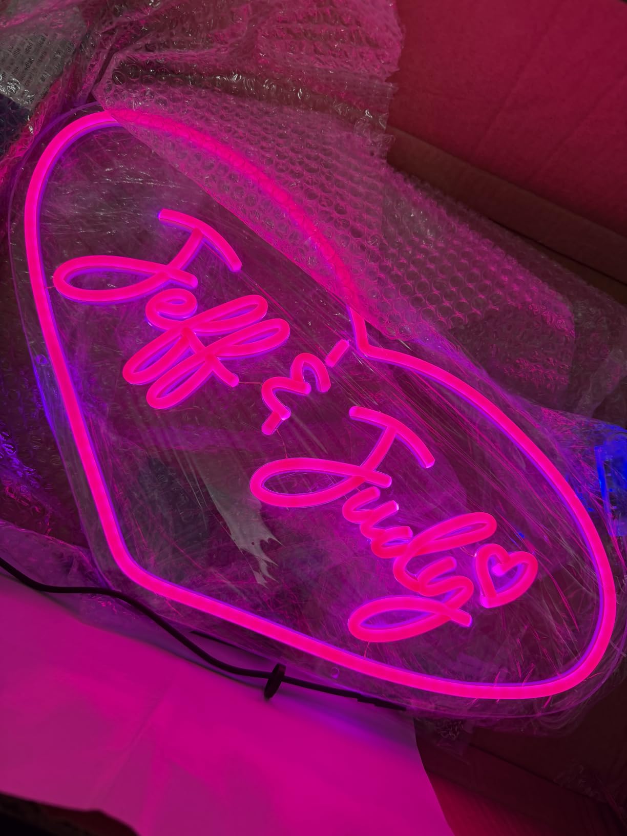 Custom Neon Sign - Personalized LED Wall Decor for Bedroom, Birthday Gift, Wedding, Party, Bar, Salon Decoration customer photo 2