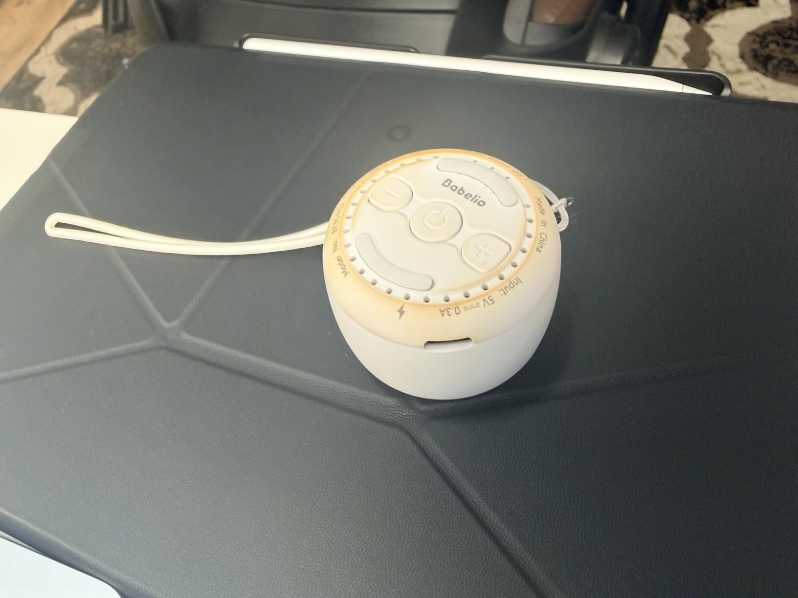 Babelio Pocket Mini Portable White Noise Machine for Travel, 15 Sounds customer photo 2