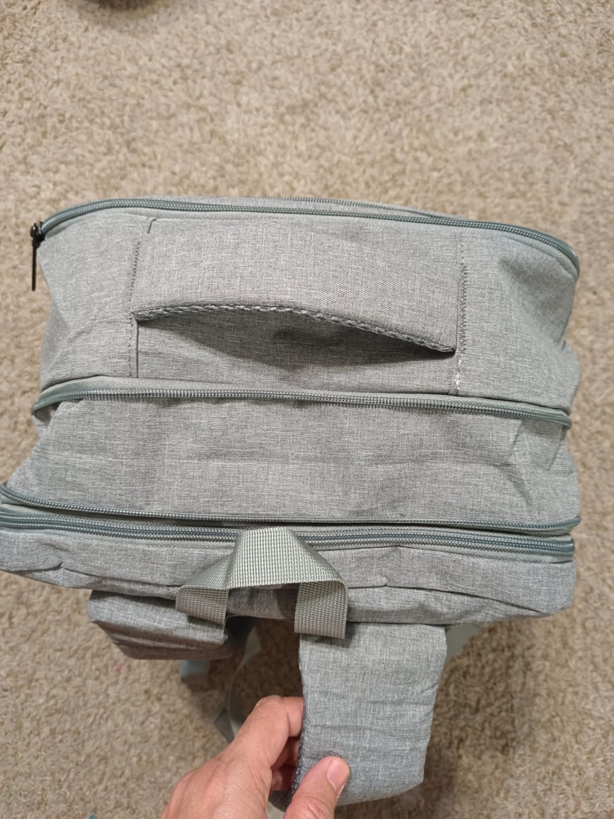 Travel Backpack, Expandable Big Carry On Backpack for Men Airline Approved customer photo 2