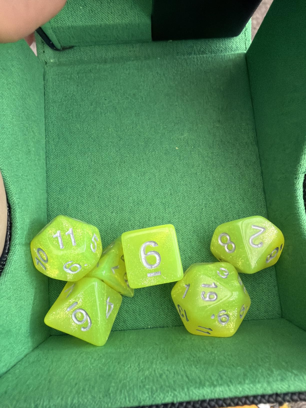 1985 Games Mystery Dice Set, DND Dice, Guaranteed No Duplicates, 1 Pack customer photo 2