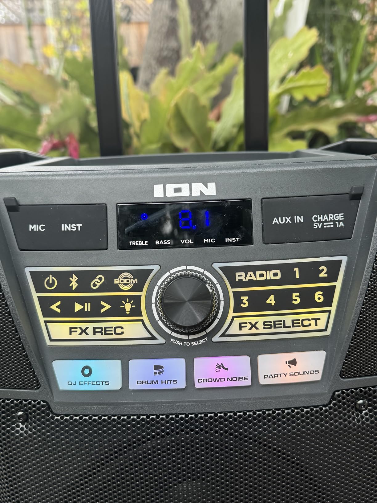 ION Block Rocker XL 220W Bluetooth Outdoor Speaker with Wheels customer photo 1